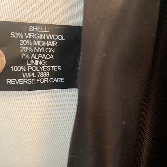 Michael Michael Kors Wool Belted Wrap Solid charcoal Coat - Picture 6 of 7